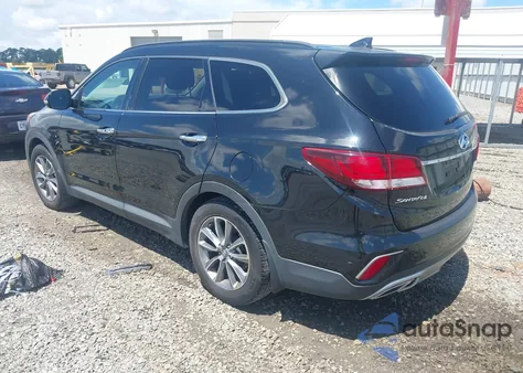2017 Hyundai Santa Fe Se from USA, damaged, VIN KM8SN4HF6HU247372